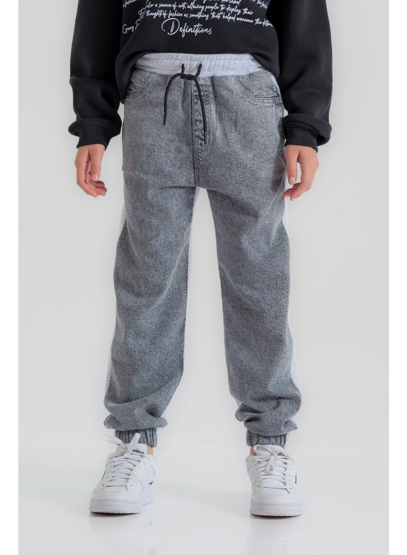 سي إن جينز وير كيدز جينز أولادي ستايل جوجر - Image 2